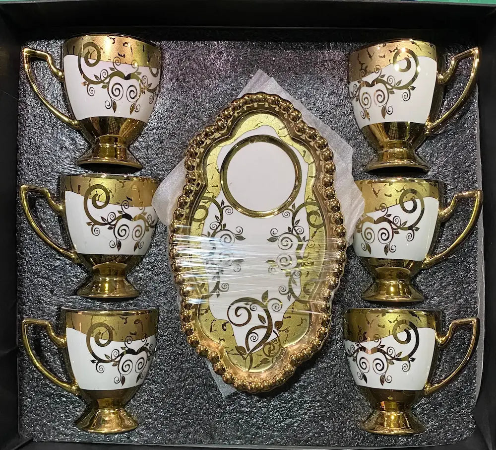 طقم قهوة 12 قطعة موديل (8)