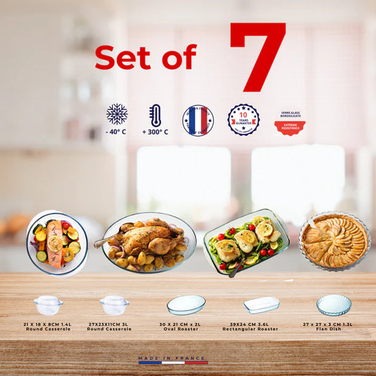 طقم بايركس 7 قطع - VERREZ