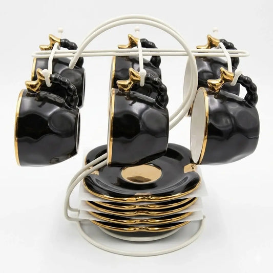 طقم قهوة 13 قطعة موديل (28)