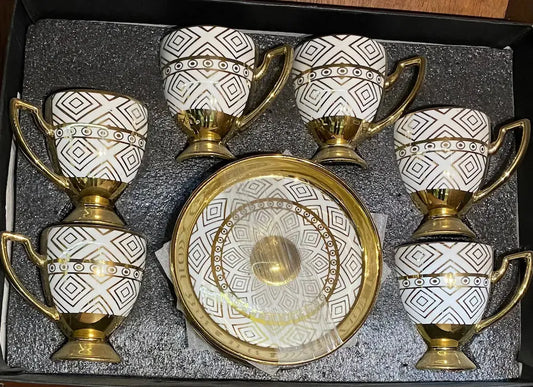 طقم قهوة 12 قطعة موديل (10)