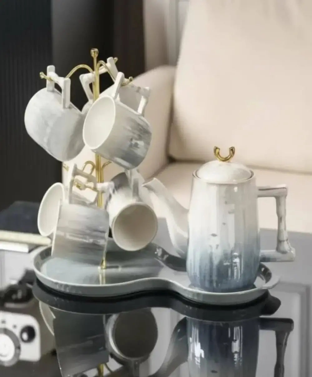 طقم شاي 8 قطع موديل (11)